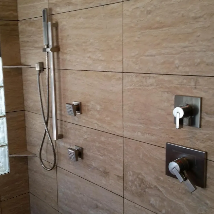 Shower fixture installation for Water Heater Replacement in Fair Lakes